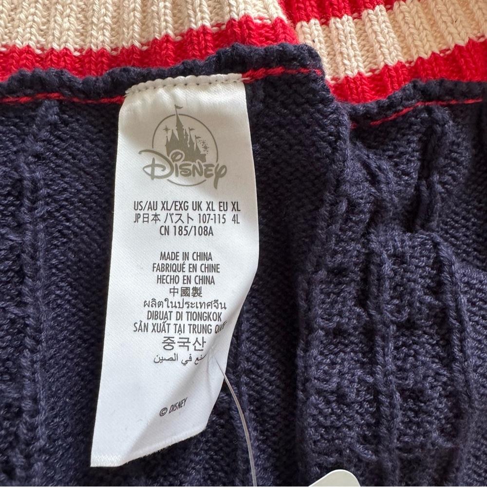 Disney Navy and Red Kids Cardigan - Picture 3 of 3